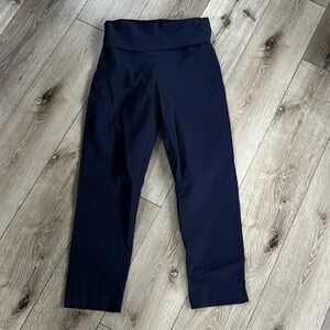 Bitte Kai Rand Navy Blue Fold Over Waist Magic Pant Trouser